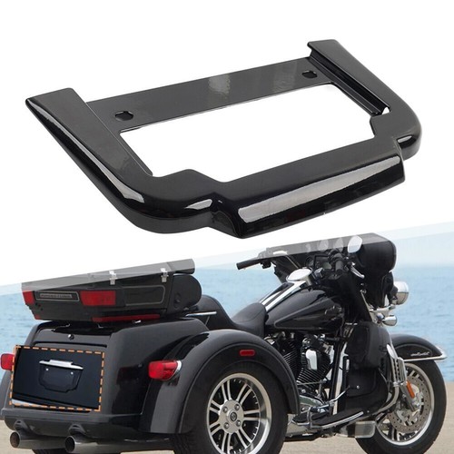 Black rear license plate - rear,