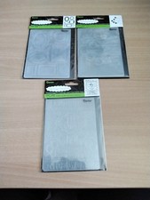 3 X Embossing Folders, 4.25 X 5.75in. DARICE. Mixed Themes, All Brand New. 