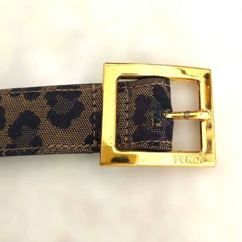 Fendi leopard jacquard leather - fendi,
