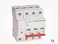 SCHNEIDER 125A ISOLATOR MERLIN
