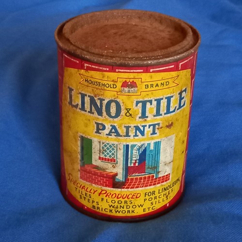Rare vintage 1930s empty lino - rare,