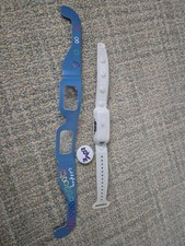 COLDPLAY BADGES WRISTBANDS MOON GOGGLES GIG MEMORABILIA