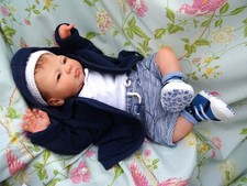 Reborn baby boy Max (Majara) 19in 5lb4oz Elisa Marx  JosyNN Josy Newborn Nursery