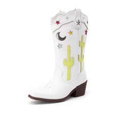 Girls Cowboy Boots Cowgirl Mid
