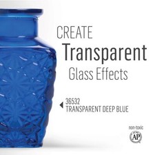 GLASS PAINT for Indoor and Outdoor use, Transparent, Opaque Iridescent Paint