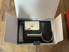 2 x Esquire 50mm Pole Square Bracket – Polished Nickel