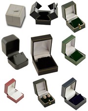 Luxury Leatherette Earring Box High Quality Jewellery Earring Presentation Case