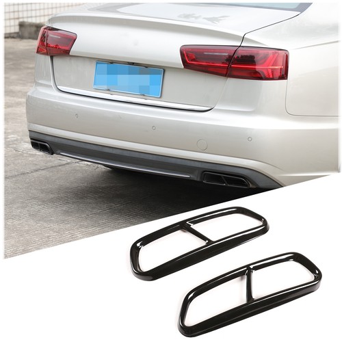 Gloss black steel rear - black, exhaust