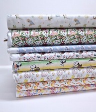 Easter Patchwork Cotton Fabric