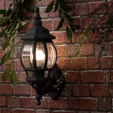 Traditional Wall Light Black