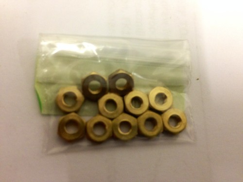 Brass half nuts pack of - ba,