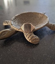 Men's vintage 9ct gold signet