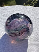 Uredale Glass Paperweight - Vintage Lovely Condition 