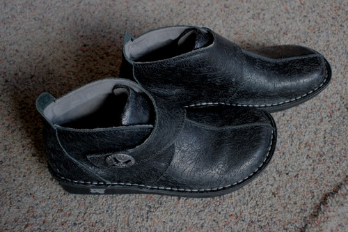 Alegria caiti black - black, embossed