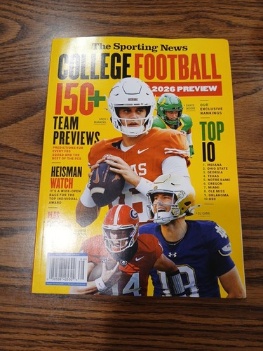 The sporting news magazine - the,