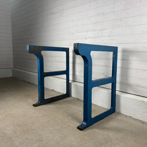 Pair antique cast iron - of,