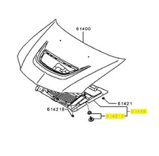 MITSUBISHI Genuine LANCER EVO8