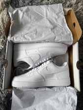 NIKE AIR FORCE 1 07 WHITE UK 9