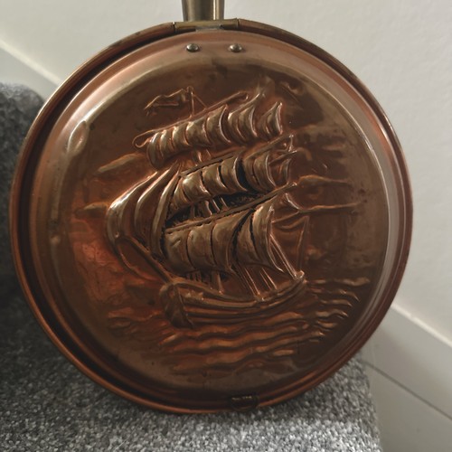 Vintage copper bed warming - vintage,