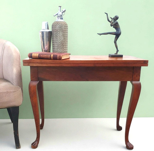 Art deco solid walnut - an,