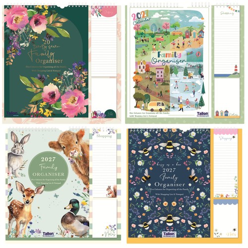 2027 family calendar planner - 2027,