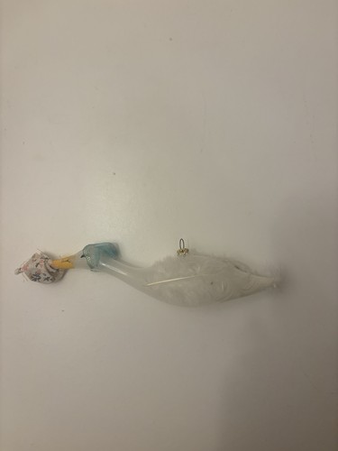 Carlini stork ornament - de,