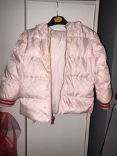 Reversible Gucci Toddler Girls Puffer Coat
