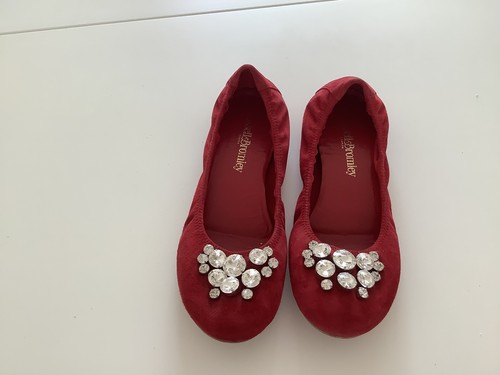 Russell bromley red suede - &,