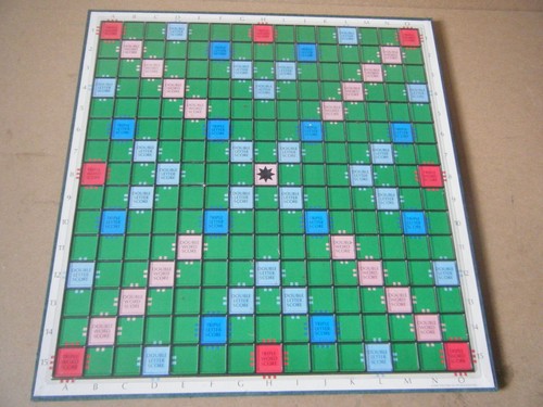 Vintage scrabble deluxe - vintage, "scrabble