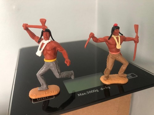 Timpo swoppet indians with - timpo,