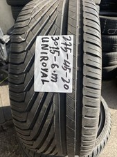 275/45/20 Uniroyal Rainsport3 Xl Dot 3015 6.0mm