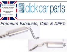 OCTAVIA III 1.4 TSi 5E3 NL3 NR3 5E5 5E6  EXHAUST SYSTEM Centre + Tail Pipe