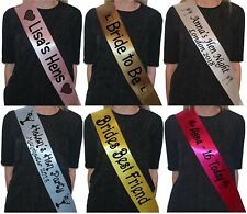Personalised Birthday Sash /