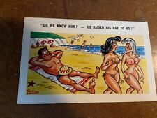 Pedro 172 Saucy Comic Naturists  "Do we know him?"