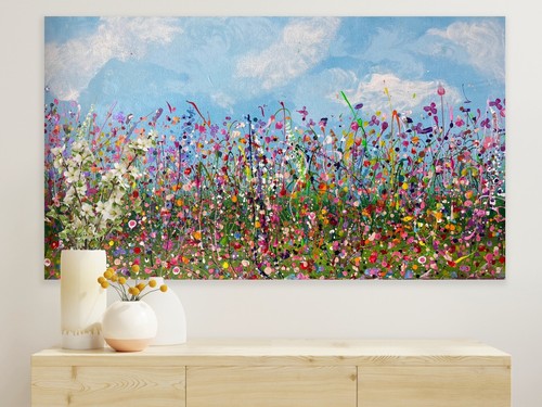 Original abstract acrylic - ,