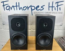 Neat Motive SX3 Bookshelf Speakers - Black Oak - Ex-Display