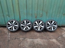 RENAULT CLIO MK4 Ph1 X98 SET OF 4 17" ALLOY WHEELS WITH TYRES