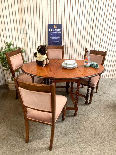 Vintage oak drop - oak, table
