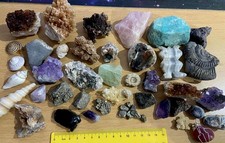 Crystal Joblot Collection LARGE Mineral Wholesale CheapResell Rare Stones fossil