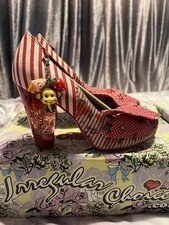 Irregular Choice Euro 40 “Trinklettina” Ombre Heels With Charms and original box