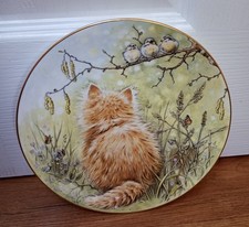 Vintage Cat Plate