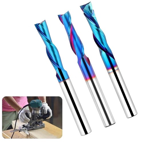 Spiral router bit end - bit, mill