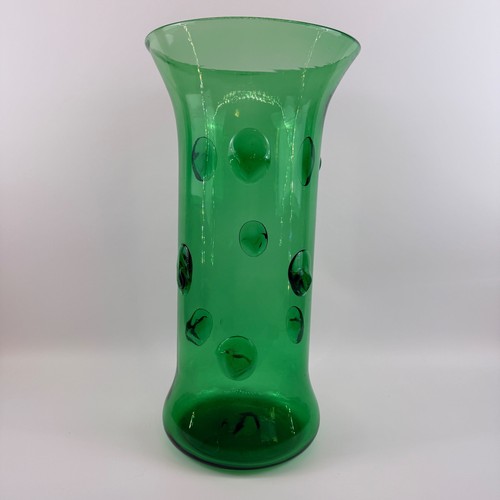 Mid century green glass large - mid,