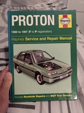 Proton (1989-1997) Haynes Workshop Manual