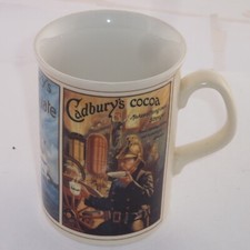 Cadbury's Chocolate Mug Bournville Cocoa Coffee Tea Hot Drink Staffordshire Cup