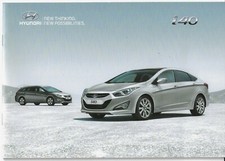 Hyundai i40 Saloon & Tourer 2013-15 UK Market Sales Brochure