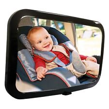 Large Adjustable Wide View Rear/baby/child Seat Car Safety Mirror Headrest Mount