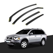 Volvo XC90 MK1 2003-2015 5 Door SUV Wind Deflectors 4pc Tinted