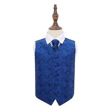 Boys Waistcoat Cravat Set
