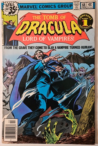 Tomb dracula marvel - of, #68,